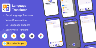 All Language Translator using AI - Flutter Full Application