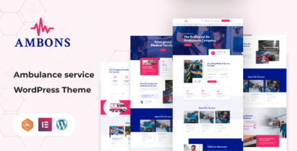 Ambons - Ambulance Service WordPress Theme