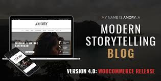 Amory Blog - A Responsive WordPress Blog Theme