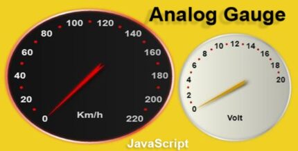 Analog Gauge Javascript