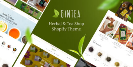 Ap Gintea - Herbal & Tea Shopify Theme