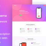 AppOrbit - Creative Mobile App Landing Page WordPress Theme