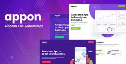 Appon - App & SaaS Software WordPress Theme