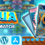Aqua Card Match - HTML5 Construct3 Game