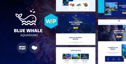 Aqualots Aquarium Services WordPress Theme