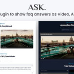 Ask - FAQ plugin with Video, Audio, Contact form support