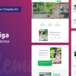 Auriga - Health Coach & Yoga Mentor Elementor Template Kit