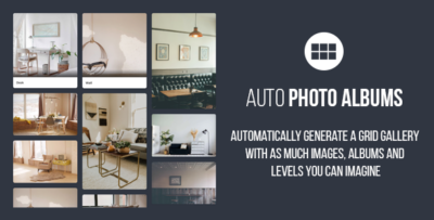 Auto Photo Albums - jQuery Multi Level Image Grid Gallery