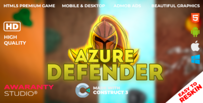 Azure Defender - HTML5 Game
