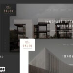 BAUEN - Architecture & Interior Elementor WordPress Theme v9.3.3