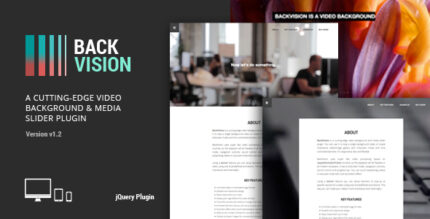 BackVision - jQuery Video Background & Slider Plugin