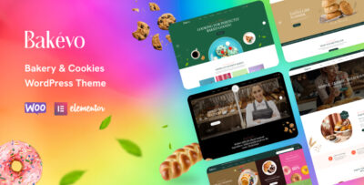 Bakevo - Bakery & Cookies WordPress Theme