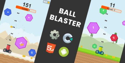 Ball Blaster - HTML5 Game Construct 2 + Construct 3