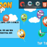 Balloon Pop - HTML5 Game - Web & Mobile + AdMob (CAPX, C3p and HTML5)