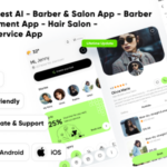 BeautyNest AI - Barber & Salon App - Barber Appointment App - Hair Salon - Urban Service App