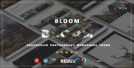 Bloom - Photography Portfolio WordPress Theme