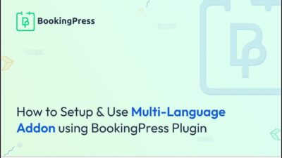 BookingPress Multi-Language Addon