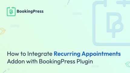 BookingPress Recurring Appointments Addon