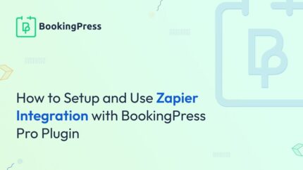 BookingPress Zapier Integrations