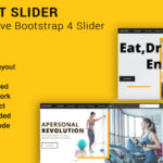 Boot Slider - Creative Bootstrap 4 Slider