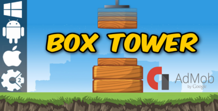 Box Tower - HTML5 Game + Admob (Construct 2 - CAPX)