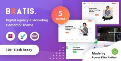 Bratis - Digital Marketing WordPress Theme