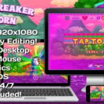 Brick Breaker Unicorn - HTML5 Game, Mobile Version+AdMob!!! (Construct 3 Construct 2 Capx)