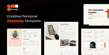 Brodie - Personal Portfolio HTML Template