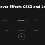 Button Hover Effects CSS3 and JavaScript