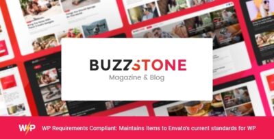 Buzz Stone Magazine & Viral Blog WordPress Theme