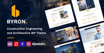 Byron - Construction and Engineering WordPress Theme v1.23