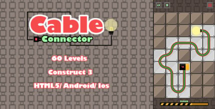 Cabble Connector - HTML5 Game (Construct 3)