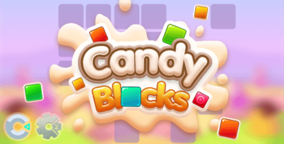 Candy Blocks - HTML5 Puzzle Game (Construct 23)