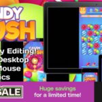 Candy Crush - HTML5 + Mobile Game (Construct 3)