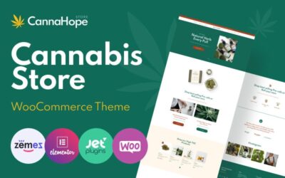 CannaHope - Medical Marijuana and Cannabis WooCommerce Theme