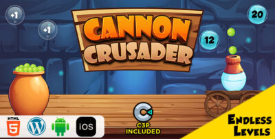 Cannon Crusader HTML5 Construct 3 Game