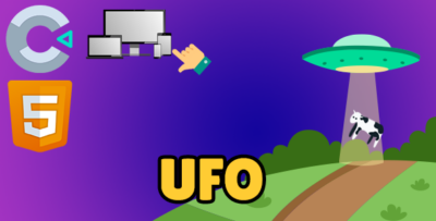 Capture the Creatures UFO Abduction Levels Built in Construct 3 & HTML5