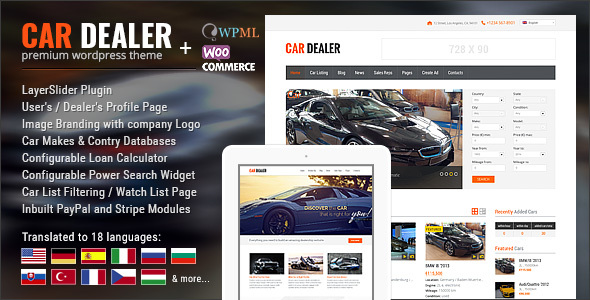 Car Dealer Automotive WordPress Theme - Responsive Car Dealer Automotive WordPress Theme - Responsive