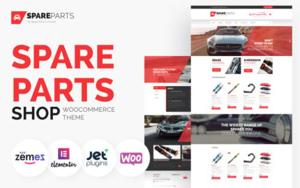 Car Parts Store WooCommerce Theme