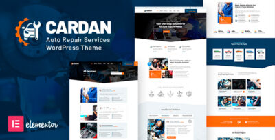 Cardan - Car and Auto Repair WordPress Theme