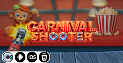 Carnival Shooter - HTML5 Construct3 Game