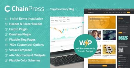 ChainPress Financial WordPress Business Blog Theme