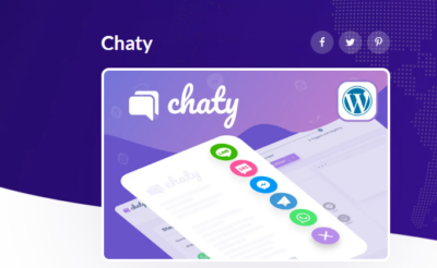 Chaty Pro - Chat With Visitors Via Their Favorite Channels