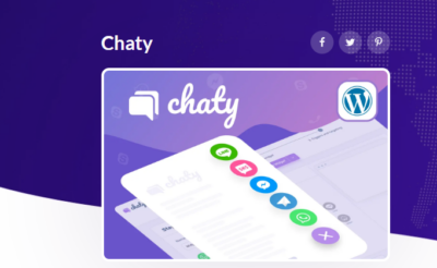 Chaty Pro – Chat With Visitors Via Their Favorite Channels