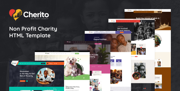 Cherito - Non Profit Charity HTML Template Cherito - Non Profit Charity HTML Template