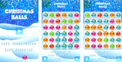 Christmas Balls - HTML5 Game + Mobile + AdMob (Construct 3 Construct 2 Capx)