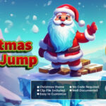 Christmas Santa Jump Game - Christmas Game - Arcade Game, HTML5, Android Game Construct 3 Game