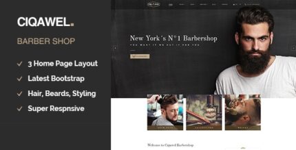 Cigawel - Barbershop WordPress Theme