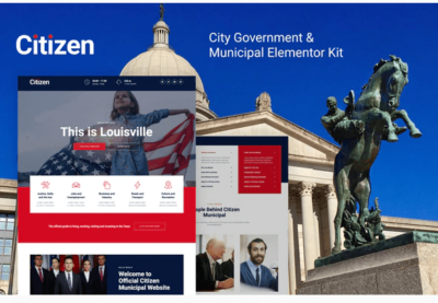 Citizen - City Government & Municipal Elementor Kit