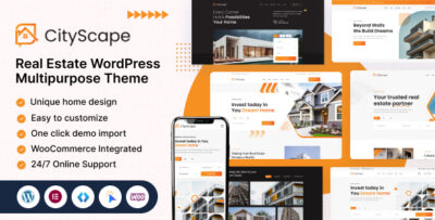 CityScape - Real Estate WordPress Theme
